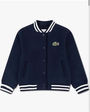 Lacoste preppy boys varsity navy XL jacket